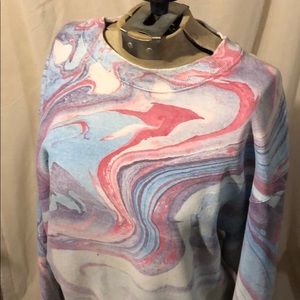 Bubblegum Marbled Sweater